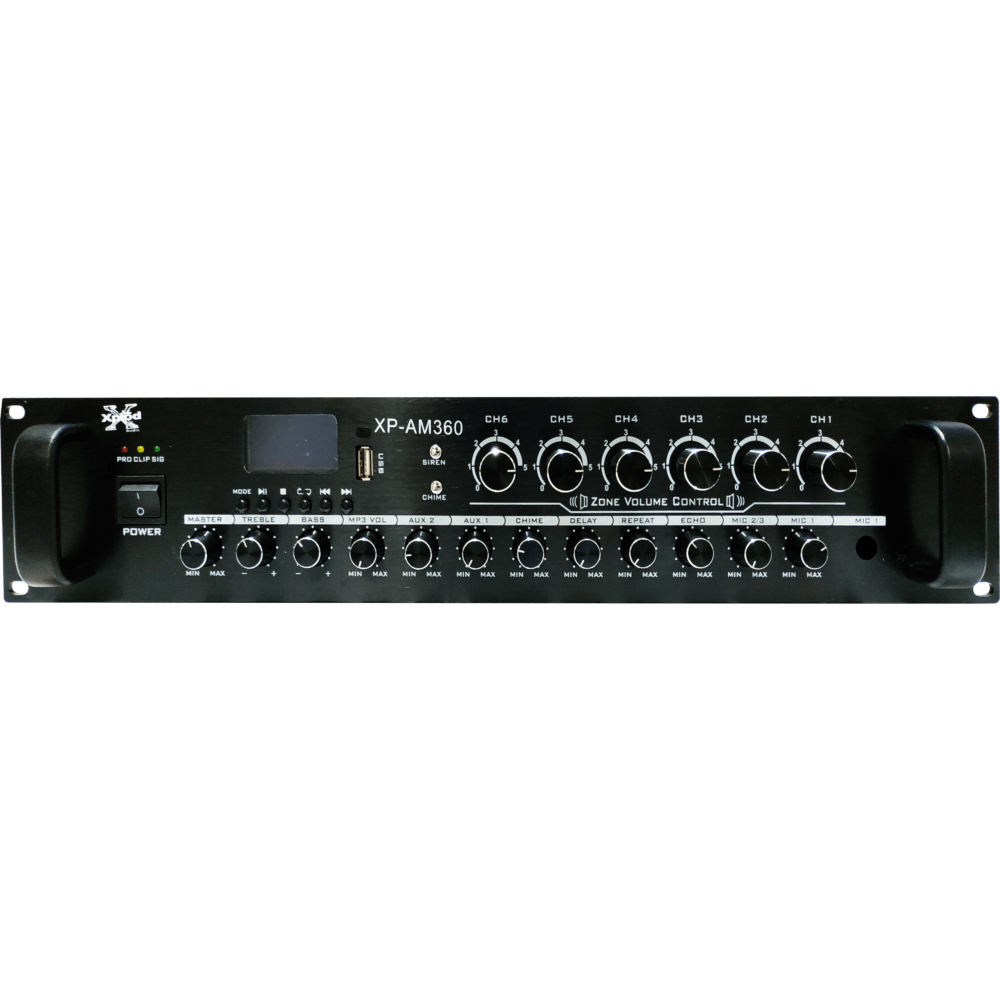 Xplod – XP-AM240 – 240 Watt Sound Amplifier مضخم صوت 240 وات